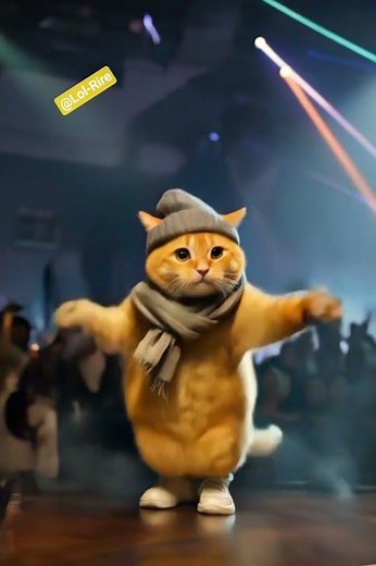 😹 Un Chat qui Danse comme un Pro ! | Funny Cat Dance 2025 🕺✨