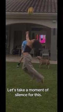 Playing “Roof Volleyball” with my Dad 🏐