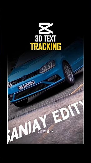 3d Text Tracking Tutorial in Motion Ninja 🗿❤️‍🔥 #capcut #edit #shortvideo