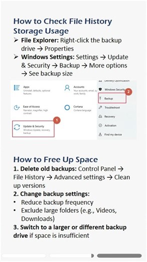File History Drive Is Full? Fix It Fast. #techtips