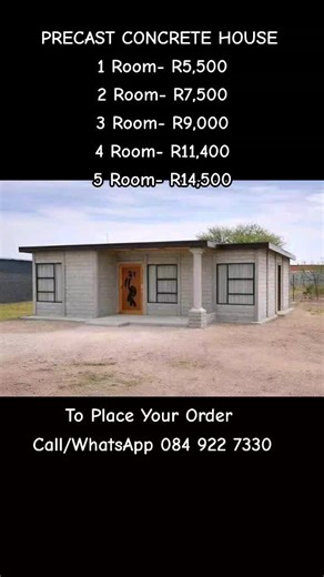 Affordable Precast Concrete Houses for Sale