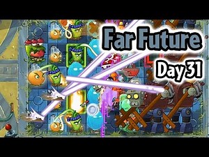 Plants vs Zombies 2 - Far Future Day 31: Missing Lawnmowers | Caulipower Epic Quest Step 6