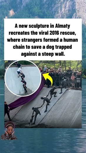 Bronze Sculpture Honors Viral Rescue