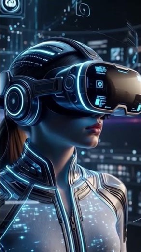 "Future of Virtual Reality 🌐🔥 | Sci-Fi VR World"
