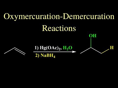 Oxymercuration-Demercuration Reactions