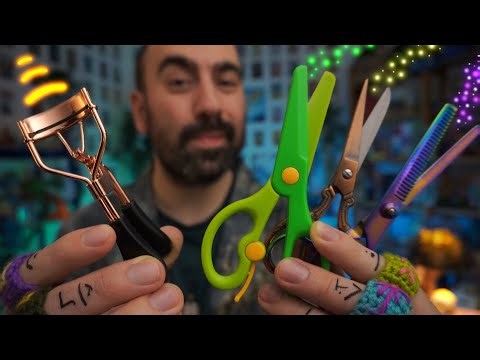 ASMR Negative Energy Removal with Different Aura Scissors ✂️💫 Energy flows freely now!