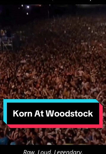 Korn at Woodstock 99: A Legendary Performance