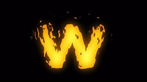 Burning Alphabet W Fire Alphabet Animation Stock Footage Video (100% Royalty-free) 1107316585 | Shutterstock