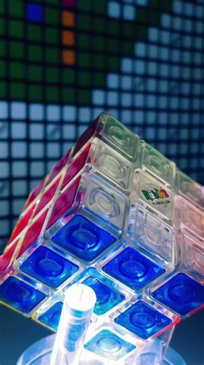 Colorful Rubik's Crystal Cube - Gamer's Night And Day Challenge
