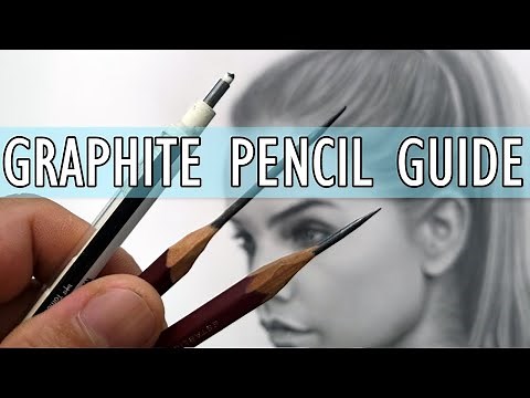 From 2H to 10B....Drawing Realistic Skin Tone using Different Graphite Pencil Grades