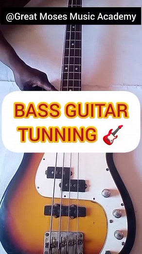 Learn Standard Bass Tuning for 4-String Bass Guitar