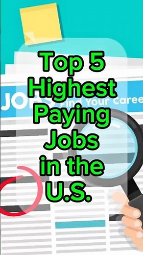 Top 5 Highest Paying Jobs in the U.S. (2025)