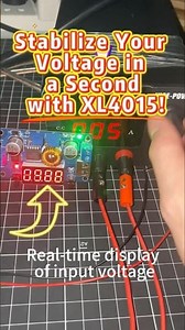 Say Goodbye to Power Failures! XL4015 Does It All!#power #xl4015 #electronics