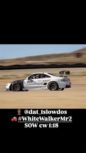 Bob Pham on Instagram: "Driver @dat_1slowdos 808Spec.com Mr2 1:18 video didn’t get recorded. Overlaying the 1:18 data vs 1:19 video ⸻ @willow_springs_raceway Street of Willow CW with @slipangletrackevents track day 📸 @briannalynnephotos #WhiteWalkerMr2 – Basic Build Specs ⸻ Wheels / Tires • @alibaba.com_official Forged 18x11 et0 • Yokohama A055 – 275/35/18 ⸻ Suspension / Chassis 91 toyota mr2 • @808spec Hybrid 1-way coilovers • Custom @swiftsprings rates • ’91 arms • @engineer_freely spherical