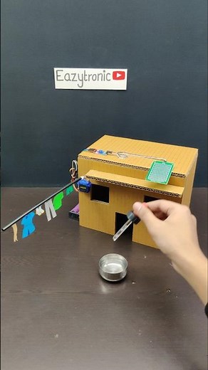 Science Project #scienceexhibition #raindetector #rainsensor #rain #school #arduino #arduinoprojects