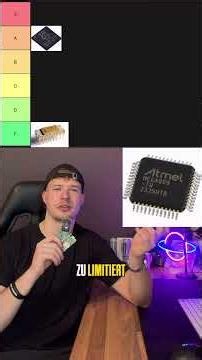 Meine Mikrocontroller-Tierlist. Beim ATmega war ich vielleicht etwas zu streng. 💀🫀
