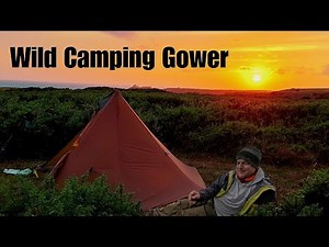 Wild Camping on the Gower Cliff Tops | Lanshan 1 | Hiking the Wales Coast Path
