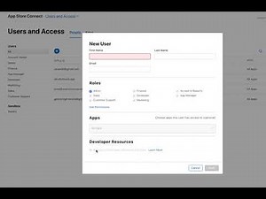 Adding Team Members to Apple Dev Account