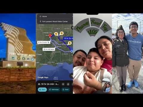 WATCHING MY SISTER GRADUATE FROM ARMY BOOT CAMP!! (ATL to Missouri Road Trip/2026 Spring Break VLOG)