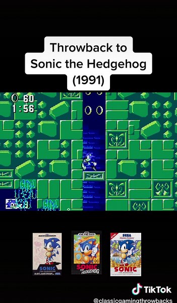 Remembering Sonic the Hedgehog (1991) Gameplay
