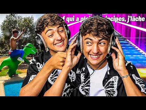 Je fais une surprise aux croûtons + Fortnite Blindtest RAP FR ! (Bestof)