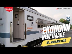 SPESIALIS JALUR MALANG-BANDUNG BARENG EKONOMI NEW IMAGE KA MALABAR (121) TRIP NATARU 2023‼️