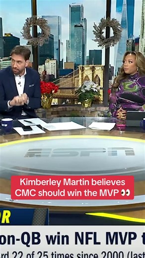 Christian McCaffrey for NFL MVP: Kimberley Martin's Take