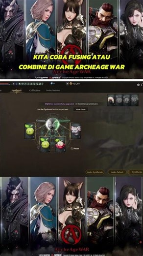 fusing di game ArcheAge War