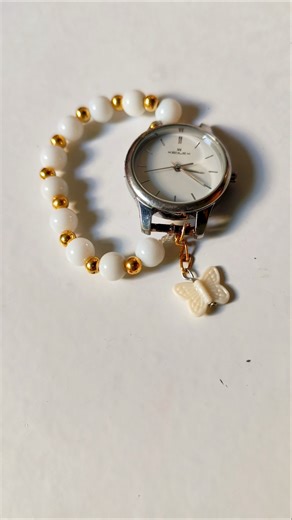 let's make bracelet watch 😳✨ please try it #diy #handmade #art #craft #short