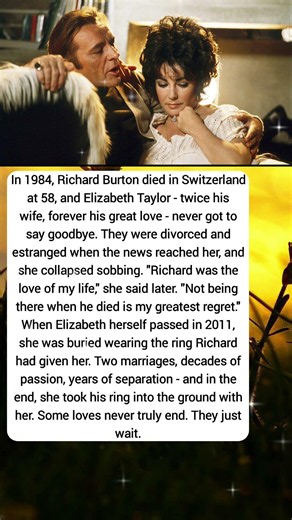 Elizabeth Taylor Was Buried Wearing Richard Burton's Ring After 27 Years Apart