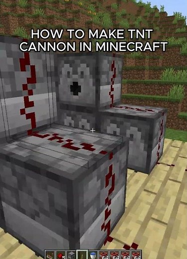 How to Make a TNT Cannon in Minecraft | Step-by-Step Tutorial