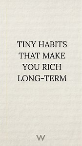 Day 35 — Read Caption 👇 Wealth is built through small, boring, consistent behaviours. Not motivation. Not “big wins.” Not hype. Paying yourself first, automating discipline, consistent tracking these micro-habits quietly build massive long-term financial freedom. Follow @theway.ofwealth for simple wealthy habits that actually compound. #wealthhabits #personalfinance101 #moneymindsettips #wealthbuilding #financialdiscipline | The Way of Wealth