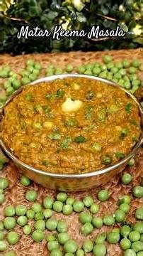 Dhaba Style Matar Keema #indiakatadka #winterspecial #cooking #easyrecipes #yummy #indianfood #yt