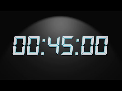 45 Minute - Alarm - Countdown
