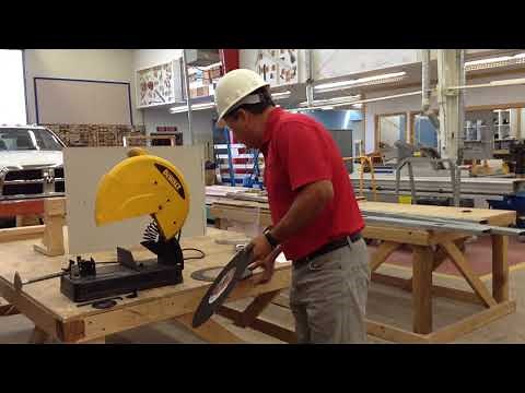 Chop Saw Safety lesson.