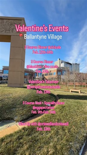 Ballantyne Village | There are so many ways to fall in love at Ballantyne Village. Check out our Valentine’s Guide below: ❤️ Shower your pup with extra love... | Instagram