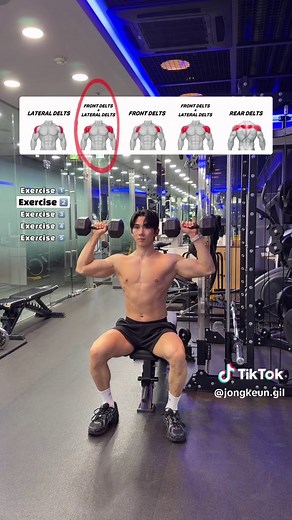 5가지 덤벨 어깨 운동 루틴