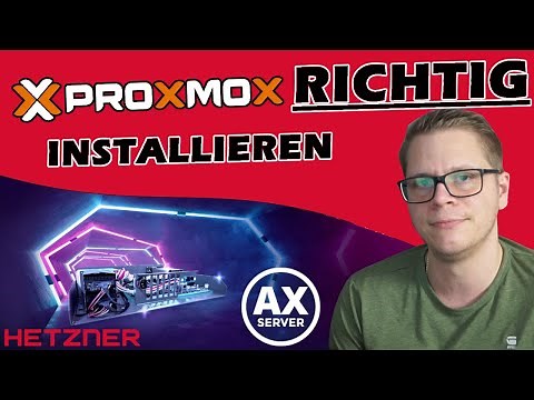 Install Proxmox VE CORRECTLY ☝ on the Hetzner server. @HetznerOnline