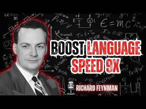Boost Your Language Learning Speed 9x – Feynman’s Genius Technique || Learn With Feynman