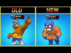 old VS new !!! Brawlers Brawl Stars