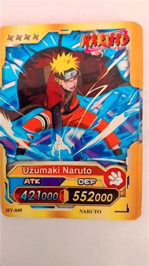 Team 7 Naruto cards