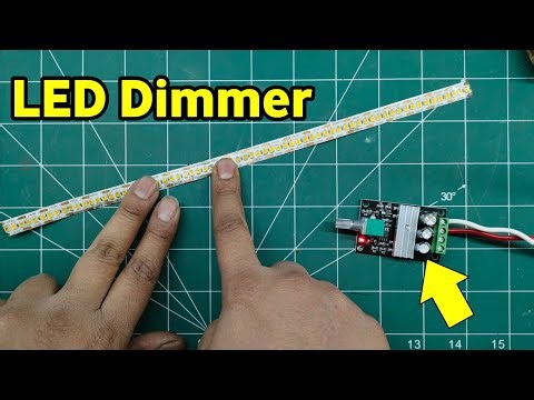 Dc Light Dimmer | Dc Led Dimmer | Led Strip Dimmer Controller | Led Strip Dimmer 12v