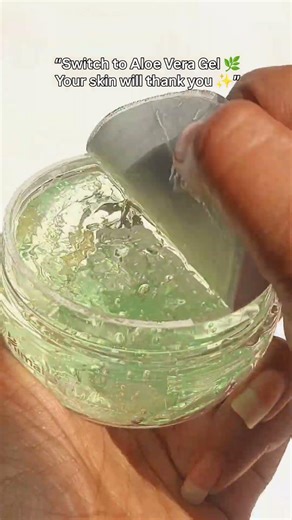 “Say bye to dull skin ✨💚Himalaya Aloe Vera Gel for instant hydration 💧”