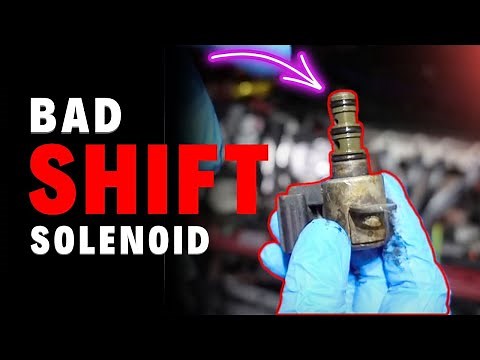 SYMPTOMS OF A BAD TRANSMISSION SHIFT SOLENOID