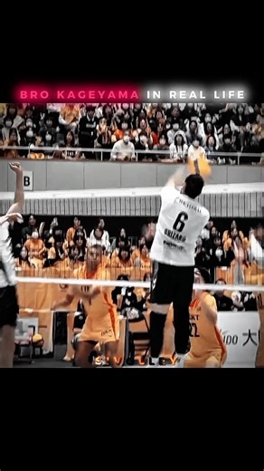 BRO IS KAGEYAMA 🔥😱#shorts #volleyball #haikyuu #setter