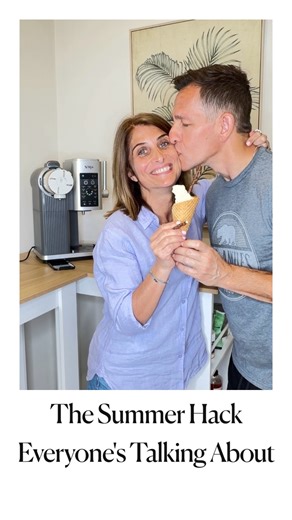 🌸 Anita Birges | Home Organising Expert on Instagram: "Summer entertaining just got a MAJOR upgrade… and honestly, I’m never going back!🍦✨ I’ve been trying out the brand-new Ninja Swirl by CREAMi™ and I just can’t get enough.🥰 From creamy vanilla soft serve to the freshest mango sorbet (yes, featuring the famous mango cupping hack you always ask me about! 🥭) This little machine brings the ice-cream shop straight into your kitchen. And the best bit? It’s back stock at @bingleeofficial right n