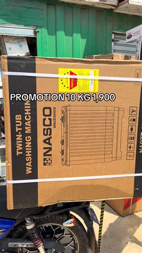 Laundry just got easier! 💦 NASCO 10KG Washing Machine – Strong performance for every home. 📍 HUBERII HOMES/NII PHONES Ablekuma Curve 📞 0240032244#nii_phones_ablekuma🛍️🛍️🛍️ #huberii_homes_🚚 #1yearwarranty #0240032244 #nascowashingmachine
