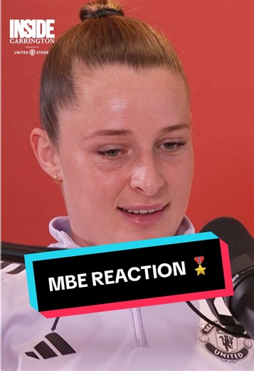 Ella Toone MBE Reaction at Carrington — Manchester United Women
