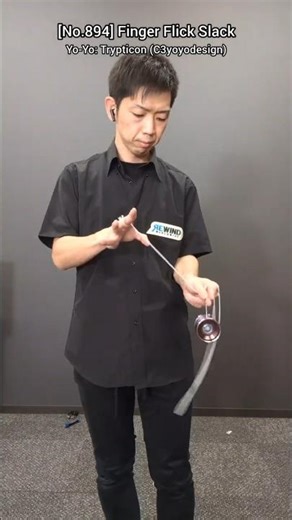 [No.894]🪀Today's Yo-Yo Trick & Tutorial: Finger Flick Slack #yoyo #yoyotricks #tutorial