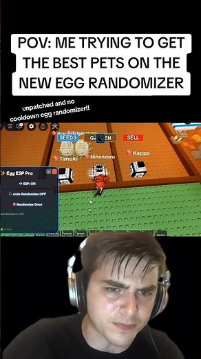 Ultimate Egg Randomizer Script! 💻 | Grow a Garden #growagarden #fyp #trending #roblox